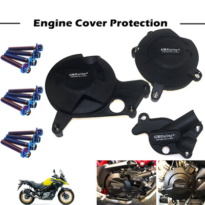 Motocikli Dzinēja pārsega aizsargvāciņš korpusam GB Racing priekš SUZUKI SV650.S SV650X DL650 V-STROM 2015-2022 GBRacing Engine