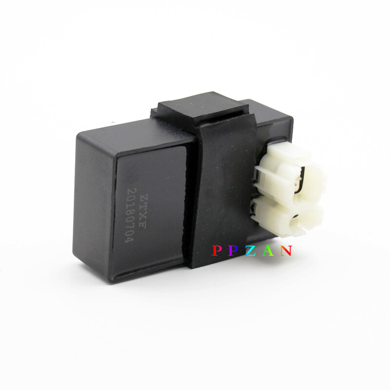 Līdzstrāvas līdzstrāvas CDI modulis GY6 50cc 125cc 150cc 250cc Flyscooter Lance Tank Motorolleris Mopēds PPZAN JAUNS