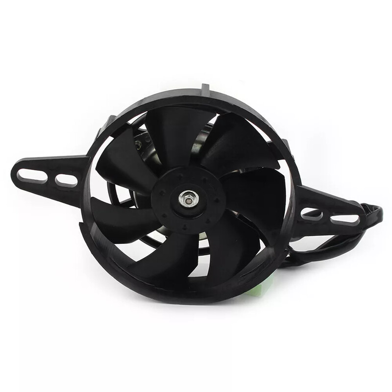 Alyvos aušintuvas 200cc 250cc variklio radiatorius, skirtas ATV Quad Go Kart Buggy Motocross motociklų atsarginės dalys Motociklo aušinimo ventiliatorius