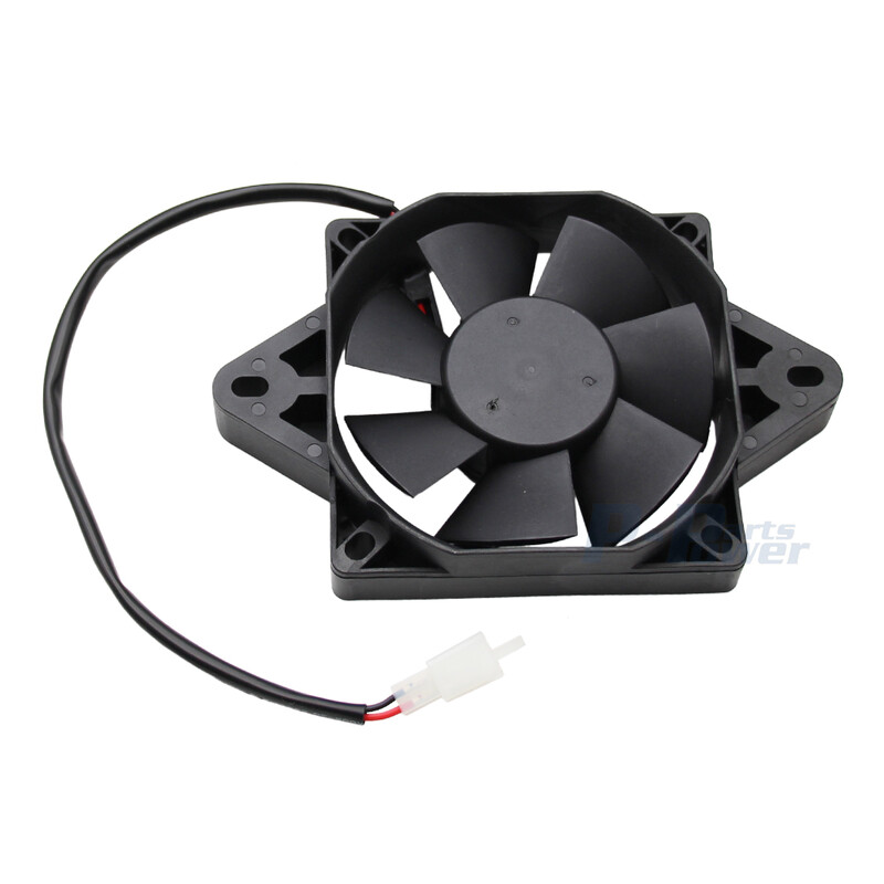 12v 6 collu radiatora termoelektriskais dzesēšanas ventilators 150cc 200cc 250cc Pit Dirt Bike ATV Quad Go Kart