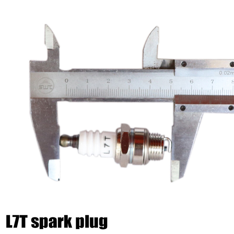 Aizdedzes spole 43cc 47cc 49cc Mini Quad Pocket Dirt Bike ATV 2-taktu dzinēja daļai ar L7T aizdedzes sveci labas kvalitātes