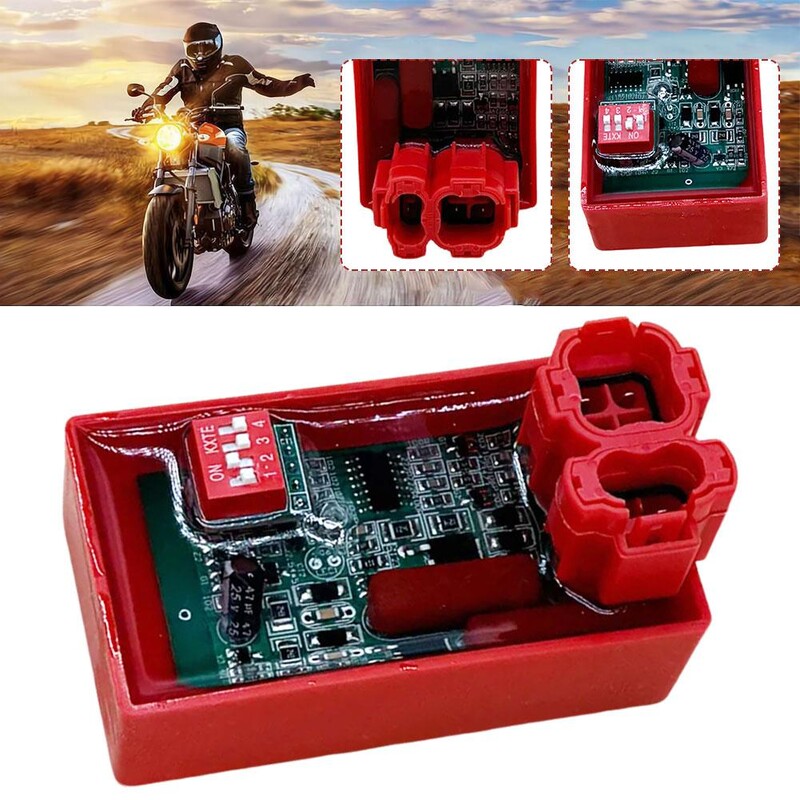 RACING CDI priekš XLR125 XL125 TITAN92-02 KS ML125 97-02 ātruma ierobežojums AC 6PIN 4000-12000RPM CBX200 XR200 NX150 NX200 NX350 Z8C2