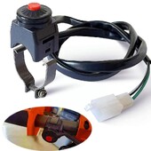 Universal Μοτοσικλέτα Kill Stop Switch Κουμπί Κόρνα Διακόπτης Μίζας Dirt Bike Αξεσουάρ μοτοσικλέτας για 22mm τοποθετημένο χέρι U6I5