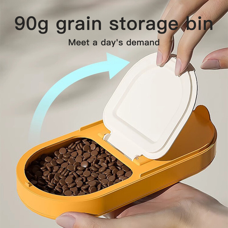 Kimpets du viename naminių šunų vandens puodelis, nešiojamas katėms lauke geriamas vanduo šuniukas Vanduo Maistas vandens butelis Naminių gyvūnų reikmenys