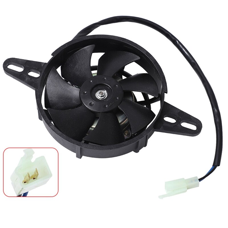 Ventilátor motorkerékpár-tartozékok 250 ccm Dirt Bike Kawasaki Honda Suzuki ATV Motocross radiátor hűtőventilátorhoz