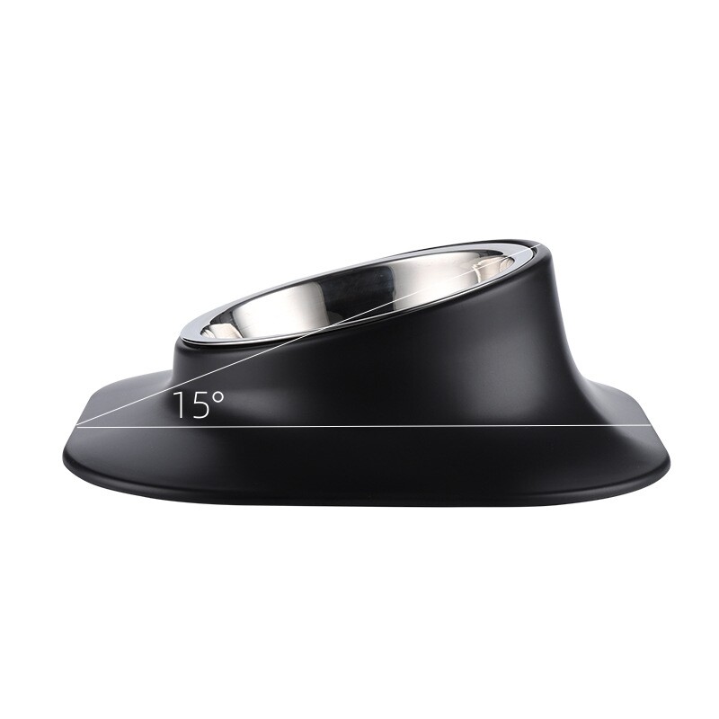 Protuklizna jednostruka dvostruka zdjelica za pse s ABS podlogom Izdržljiva hranilica za vodu od nehrđajućeg čelika Hranilica za hranu za kućne ljubimce Zdjelice za piće za pse Mačke