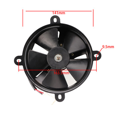 12V dzesēšanas ventilators, eļļas dzesētājs, dzinēja elektriskais radiators, piemērots 150-250 cc ATV Quad Go Kart bagiju motokrosa motociklu piederumiem