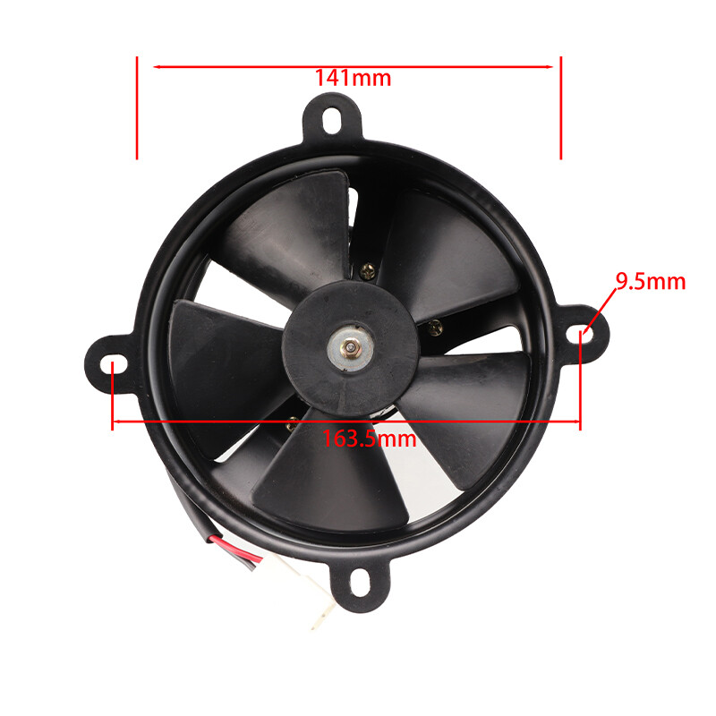 12V dzesēšanas ventilators, eļļas dzesētājs, dzinēja elektriskais radiators, piemērots 150-250 cc ATV Quad Go Kart bagiju motokrosa motociklu piederumiem