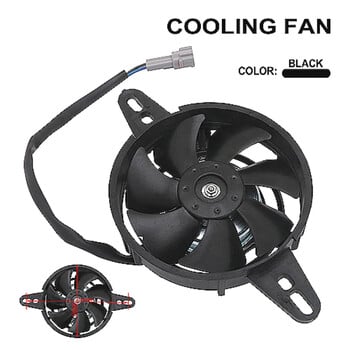 120mm Radiator Thermo Electric Cooling Fan 200cc 250cc 300cc PIT Quad Bike ATV Buggy For Ventilateur Moto 12V Intercooler Water