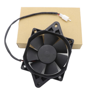 Motocikla dzesēšanas ventilatora radiatora ūdens iedeguma modifikācija 150CC 200CC 250CC ATV Go Kart elektriskā radiatora dzinēja eļļas dzesētājam