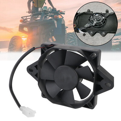 Ventilator de răcire pentru motociclete Accesorii pentru motociclete pentru radiator motor ATV 150cc 200cc 250cc 12V răcitor rezervor apă ulei