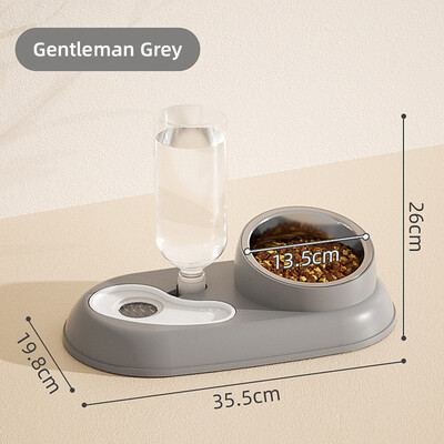 HOOPET kačių dubuo Mažas šunų maistas šėrimo vanduo geriamasis dubenėlių rinkinys katėms šunims šėryklos gertuvės dubenys naminių gyvūnėlių reikmenys