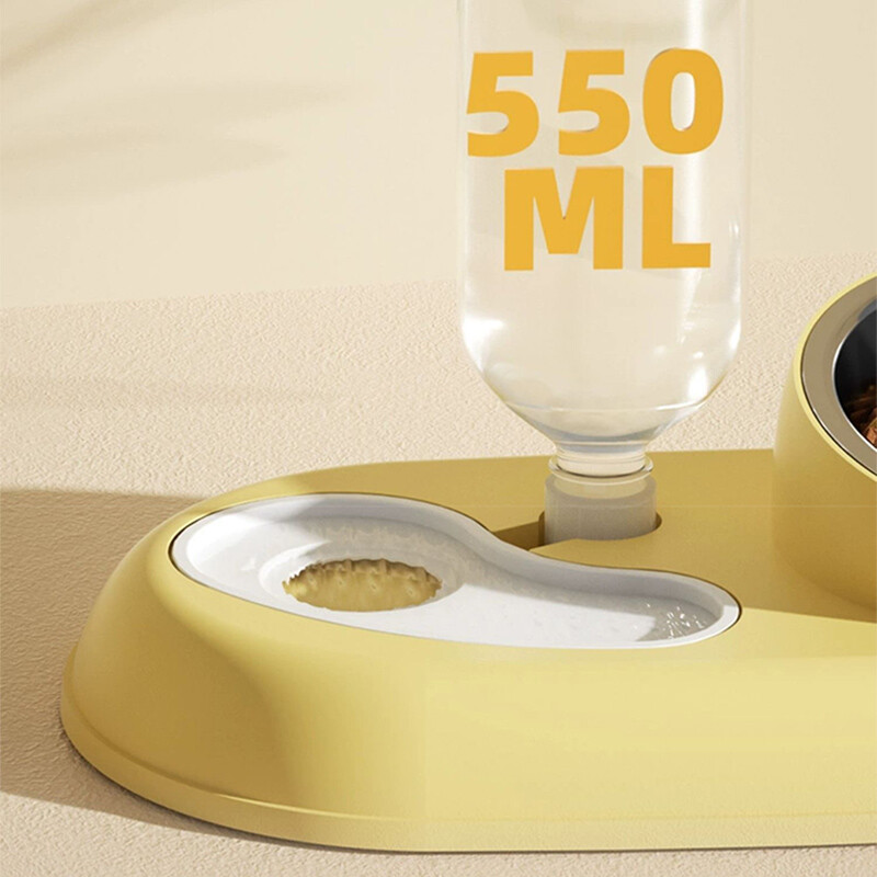 HOOPET kačių dubuo Mažas šunų maistas šėrimo vanduo geriamasis dubenėlių rinkinys katėms šunims šėryklos gertuvės dubenys naminių gyvūnėlių reikmenys