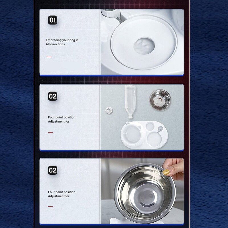 Maisto konteineris su girdytuvu naminių gyvūnėlių girdyklos tiektuvas 2 viename kačių dubenėlio vandens dozatorius Automatinis vandens laikymas naminių šunų kačių maisto dubuo