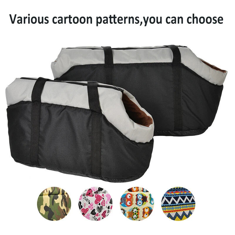 Naminių šunų krepšiai lauko kelionėms Nešiojami kvėpuojantys skersiniai su užraktu užtrauktuku Naminių gyvūnėlių rankinė tinka mažiems šunims katėms