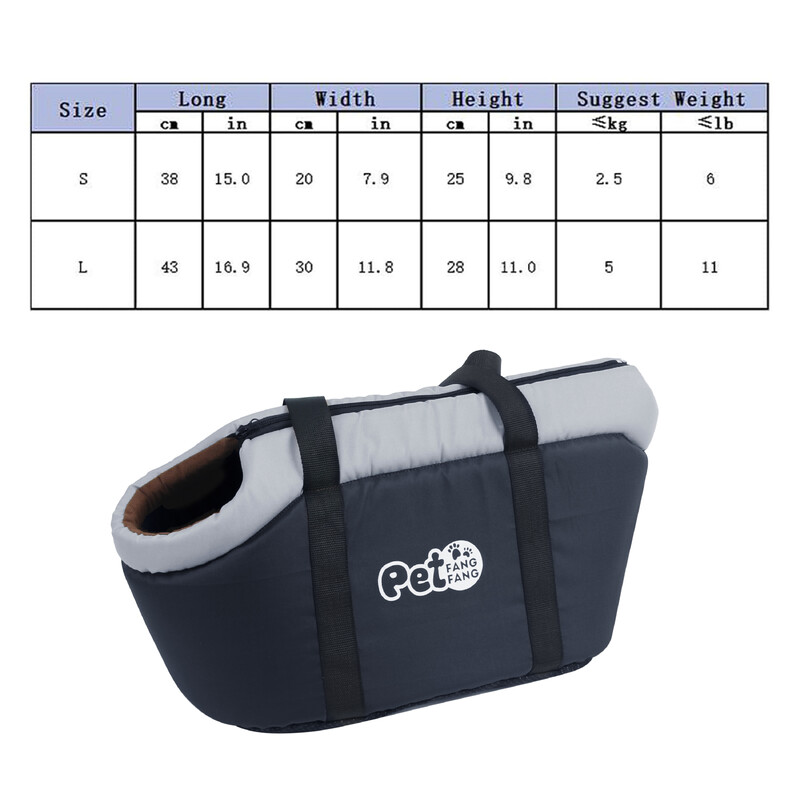 Naminių gyvūnėlių krepšys iš nešiojamas vieno peties naminio gyvūno krepšio rankinė sulankstomas naujas šunų krepšys katės krepšys