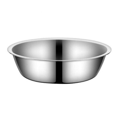 Didelės talpos dubuo šuniui nerūdijančio plieno naminių gyvūnėlių šėrimo dubuo kačių ir šunų maisto gėrimų dubuo Metalinis tiekimo dubuo Patvarus ir pigus