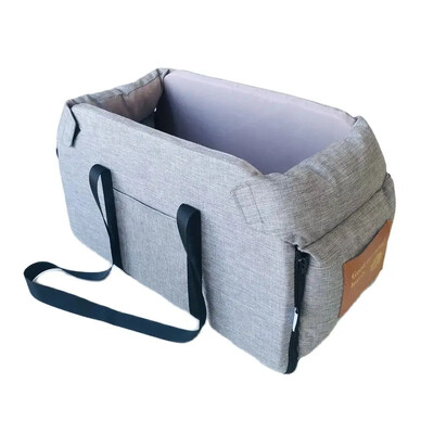 Scaun auto pentru caine Pat pentru masina Scaun auto central portabil Siguranta centrala pentru calatorie Pisica Patul pentru caine Transport pentru geanta Chihuahua Accesorii