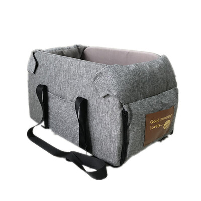 Scaun auto pentru caine Pat pentru masina Scaun auto central portabil Siguranta centrala pentru calatorie Pisica Patul pentru caine Transport pentru geanta Chihuahua Accesorii