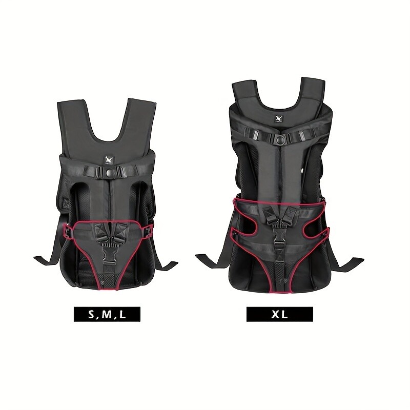 Kuprinės naminiams gyvūnėliams, reguliuojamos laisvų rankų įrangos šunų kuprinės, skirtos vidutinio dydžio mažiems šunims