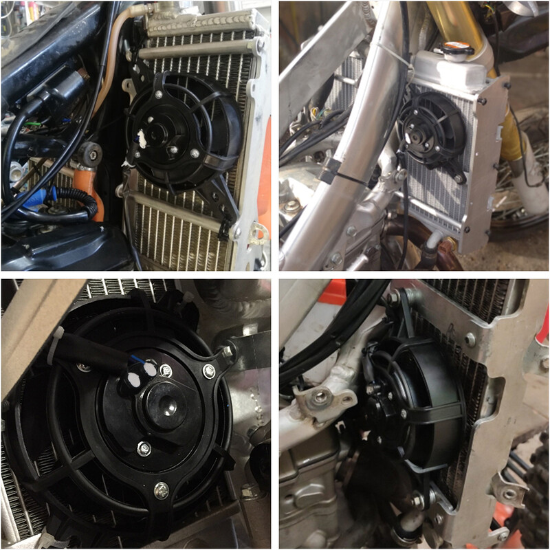 Alyvos aušintuvas motociklo atsarginės dalys motociklo aušinimo ventiliatorius variklio radiatorius 200cc 250cc