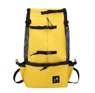 Āra ceļojumi Lielas ietilpības mājdzīvnieku soma āra ērta pārnēsāšanai elpojošas kaķu un suņu dubultplecu mugursomas vairumtirdzniecība