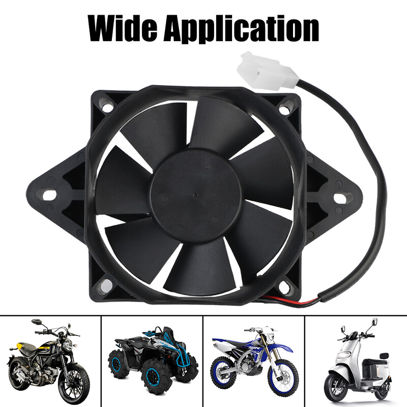Motociklo aušinimo ventiliatorius Alyvos vandens bako aušintuvas Motociklo priedai Variklio radiatorius 150cc 200cc 250cc ATV 12V
