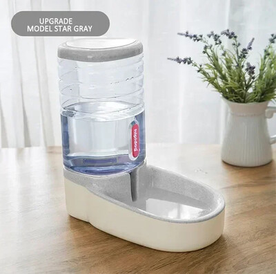 Automatinis šunų lesytuvas girdytuvas Gravitacijos naminių gyvūnėlių ėdalo dozatoriai kačių vandens dozatoriai didelės talpos laikymo talpa maisto vandens dubuo