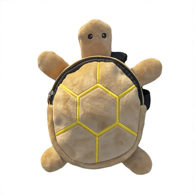 Animacinių filmų vėžlio formos šunų kuprinė, netraukiama naminių gyvūnėlių diržų liemenė, metalinis užtrauktukas, didelės talpos kuprinė naminių gyvūnėlių gaminiai