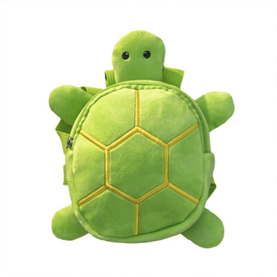 Animacinių filmų vėžlio formos šunų kuprinė, netraukiama naminių gyvūnėlių diržų liemenė, metalinis užtrauktukas, didelės talpos kuprinė naminių gyvūnėlių gaminiai