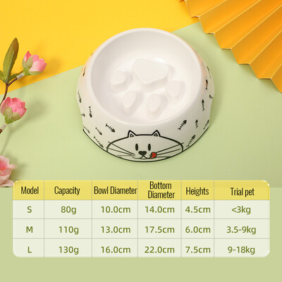 Lėto valgymo dubenys, apsaugantys nuo apvirtimo, apsaugantys nuo užspringimo, neslystantys Specialus dubuo šunims Bichon Frise, Corgi, Teddy, prancūzų buldogas