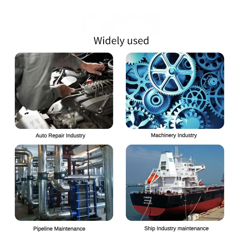 Ištraukiamas po transporto priemonės apžiūros veidrodis 360° važiuoklės atšvaitas su LED priežiūros vamzdžių endoskopo suvirinimo taisymo įrankiu