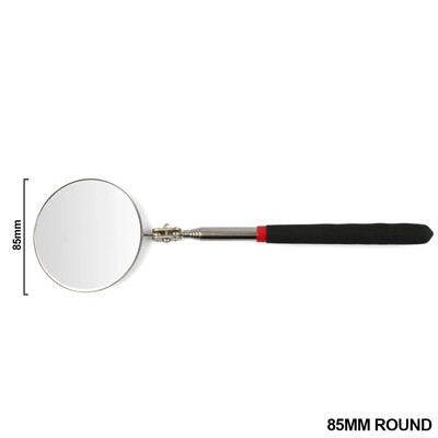 Nešiojamas teleskopinis lanksčios galvutės tikrinimo veidrodis su LED apšvietimu, reguliuojamas 360 laipsnių kampu pasukamas žiūrėjimo automatinis rankinis įrankis