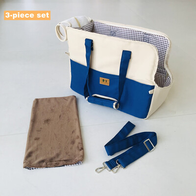 Autosjedalica za pse Dog Booster Autosjedalica Torba za nošenje mačaka Mačji krevet za male pse Mačke Autosjedalica za kućne ljubimce s podlogom i remenima za pse Mačke