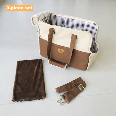 Autosjedalica za pse Dog Booster Autosjedalica Torba za nošenje mačaka Mačji krevet za male pse Mačke Autosjedalica za kućne ljubimce s podlogom i remenima za pse Mačke