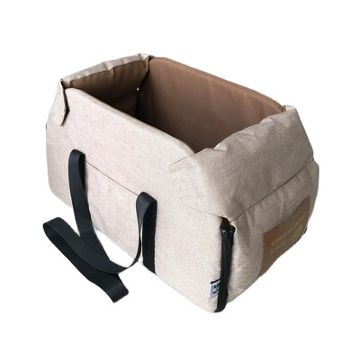 Šunų automobilinė kėdutė mažam šuniui Centrinė konsolės sėdynė Naminių gyvūnėlių paaukštinimo kėdutė automobiliniam šuniukui Nešiojama šunų nešyklė katėms Saugus kelioninis krepšys