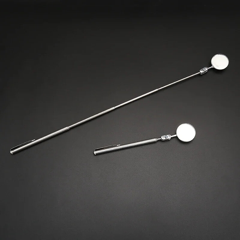 Nešiojamo automobilio kampo stebėjimo rašiklis, automobilio teleskopinis aptikimo objektyvas, apvalus veidrodis, automobilio apžiūros veidrodis