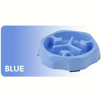 Kvadratinis gyvūno lėtas šėrimas katės dubuo nuo užspringimo šuniui dėlionė Maisto dubuo vandens baseinas, apsaugantis nuo apsivertimo katės maitinimo gėrimo indas