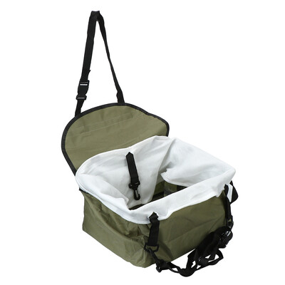 Safe Carry sulankstomas automobilio sėdynės padas 2 viename naminių šunų vežėjas Automobilių kelionių priedai Neperšlampami šunų sėdynės krepšiai Basket House šuniuko krepšys