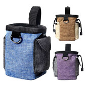 Nešiojamas šunų krepšys, juosmens diržas, naminiams gyvūnėliams skirti daiktai šunų maišelių priedai, vaikščiojimo lauke treniruotės, skanėstai maskotai, užkandžiai, maisto išmatos, šiukšlių maišelis