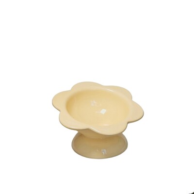 Anti-knock keraminis kačių dubuo mielas pasvirusi burna šunų ėdalo šėrimo baseinas didelės talpos neslystantis naminių gyvūnėlių tiektuvas kačiuko šuniukas