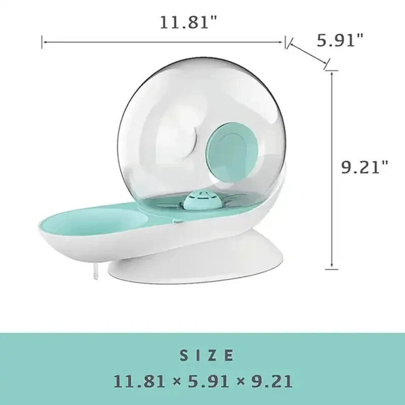 Mājdzīvnieku ūdens izsmidzinātājs suņiem dzeramā trauka kaķim Automātiska atkārtoti uzpildāma ūdens bļoda noņemama, viegli tīrāma mājdzīvnieku piederumi