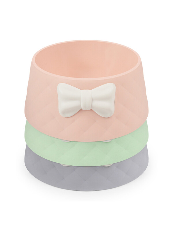 Šunų šėrimo dubuo mažoms katėms ir šunims atsparus smūgiams mielas dubuo mazgas Dekoratyvinis tiekimo dubuo Leiskite šuniui valgyti indus Animacinių filmų dubuo