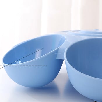 Six-in-one Dog Bowl Puppy Slow feeder Dog Bowl Cat Water Μπουκάλι γάτα σε σχήμα λουλουδιού Μπολ τροφοδοσίας νερού Healthy Eating πιάτο Pet ac