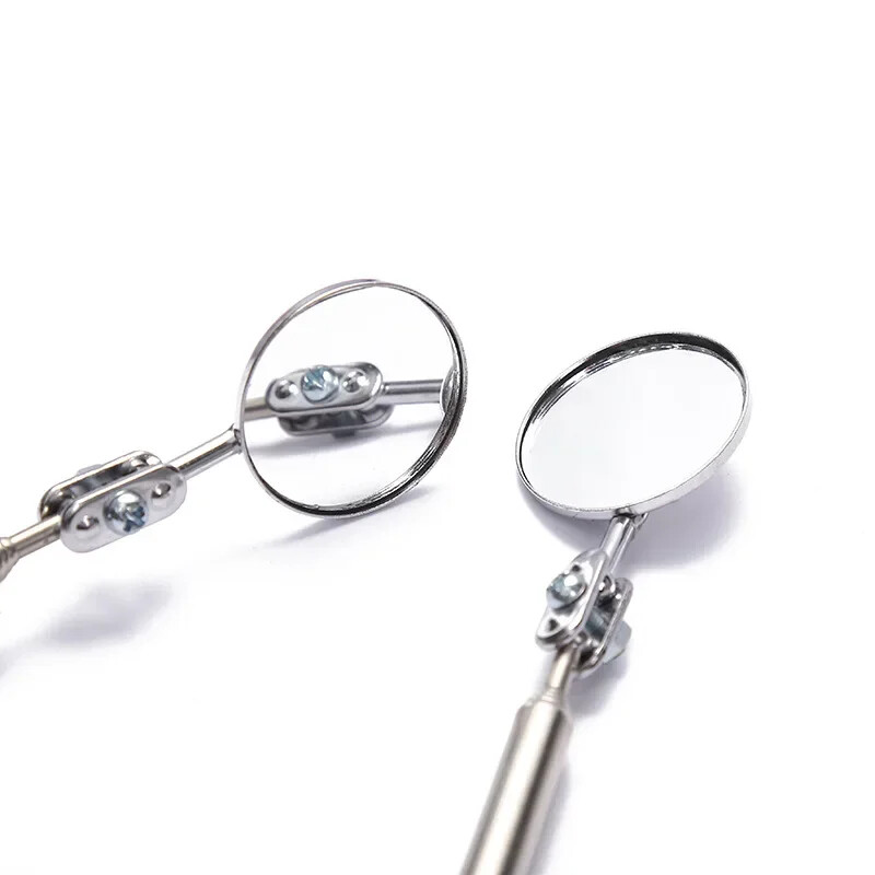 Pārnēsājama automašīnas leņķa novērošanas pildspalva Automašīnas teleskopiskā noteikšanas objektīva pārbaude Apaļš spogulis Auto pārbaudes spogulis