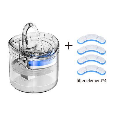 Kačių vandens tiektuvo automatinio jutiklio maišytuvo maišytuvas maisto kokybės skaidrus plastikinis šunų vandens dozatorius, skirtas kačių naminių gyvūnėlių jutiklio girdyklei