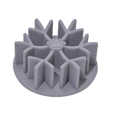 Silikónová vložka do misky pre psov s pomalým kŕmením, proti uduseniu, puzzle, vložka do kŕmidla s pomalým kŕmením s prísavkou pre malé, stredné a veľké zvieratá