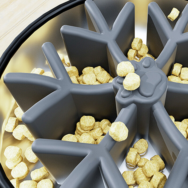 Silikónová vložka do misky pre psov s pomalým kŕmením, proti uduseniu, puzzle, vložka do kŕmidla s pomalým kŕmením s prísavkou pre malé, stredné a veľké zvieratá