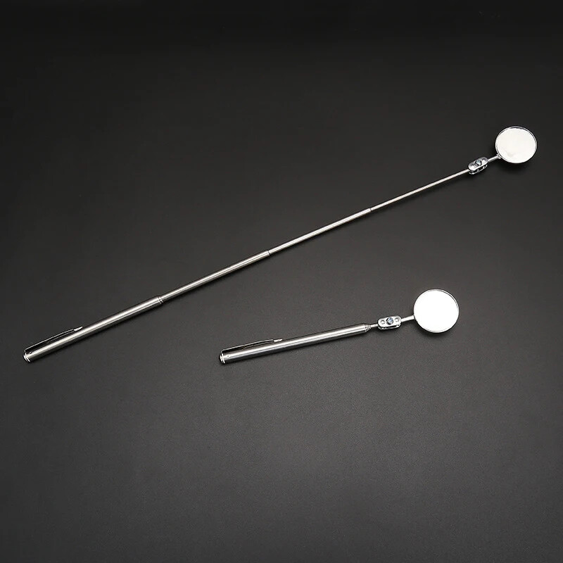 Nešiojamo automobilio kampo stebėjimo rašiklis, automobilio teleskopinis aptikimo objektyvas, apvalus veidrodis, automobilio apžiūros veidrodis