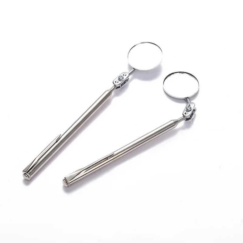 Nešiojamo automobilio kampo stebėjimo rašiklis, automobilio teleskopinis aptikimo objektyvas, apvalus veidrodis, automobilio apžiūros veidrodis